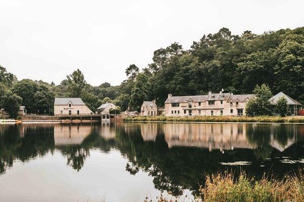 Knus appartement voor 2 op Domaine du Moulin Neuf bij Malansac - thumbnail 5
