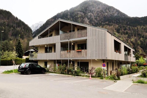 Authentiek appartement in Servoz met terras en garage, vlakbij Chamonix - thumbnail 1