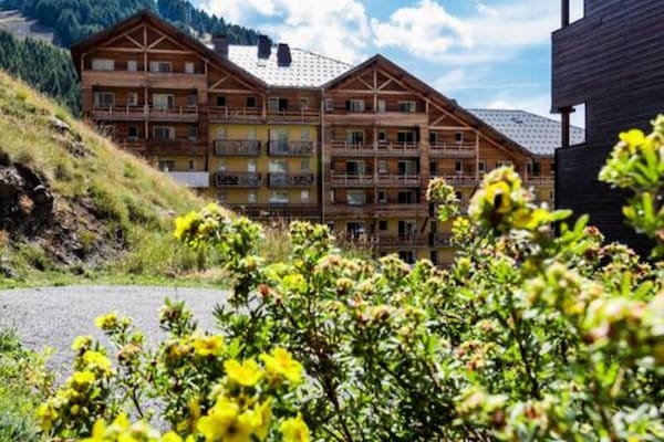 Zonnig 2-kamerappartement voor 6 personen in La Foux d'Allos met zwembad en sauna - thumbnail 5