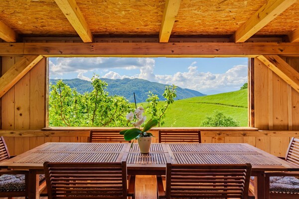 Nature Hideaway met sauna: knus vakantiehuis in Goriška, Slovenië - thumbnail 1