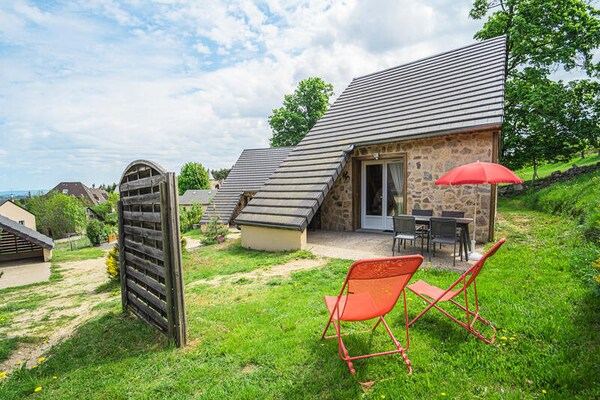 Knusse studio voor 2 personen in hartje Aumont-Aubrac - thumbnail 1