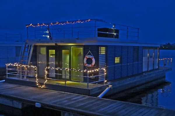 Unieke woonboot voor 2 personen in het merenlandschap van Xanten · 2 slk - thumbnail 4