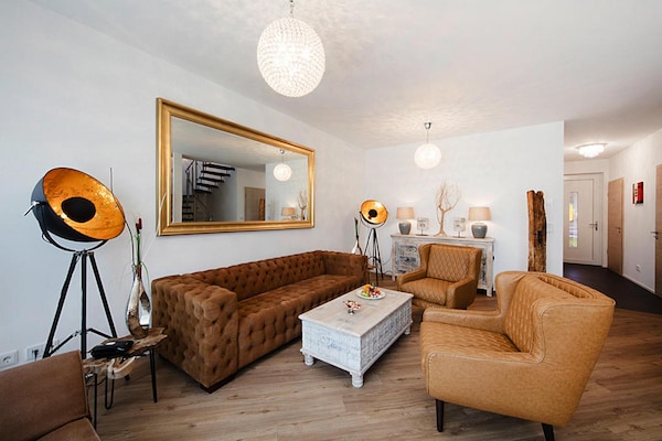 6-persoons luxe appartement op 300m van het meer in Strausberg - thumbnail 5