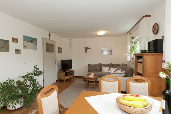 Ruim appartement aan de bosrand in Sellerich met grote tuin - thumbnail 4