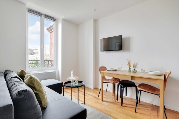 Licht duplex appartement in Nanterre, vlakbij RER A en Parijs - thumbnail 5