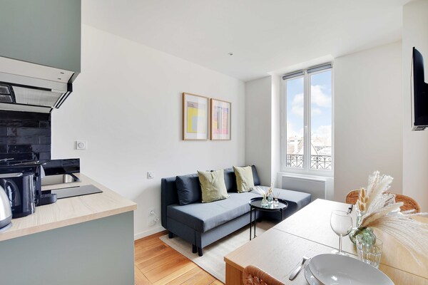 Licht duplex appartement in Nanterre, vlakbij RER A en Parijs - thumbnail 6