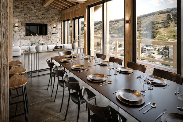 Ruim vrijstaand chalet voor 14 personen op 300 meter van de piste in Les Deux Alpes - thumbnail 4