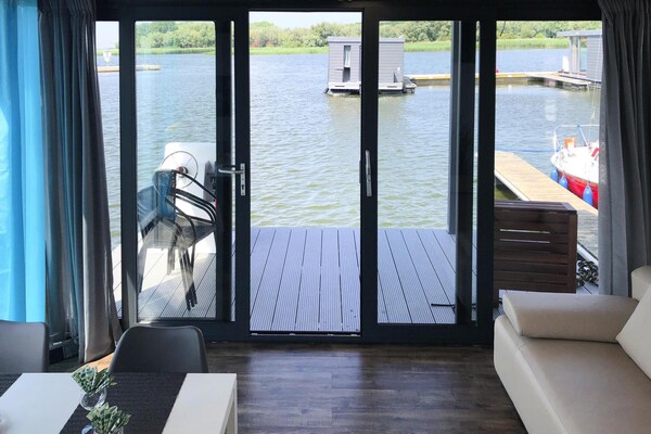 Knusse woonboot voor 6 personen in Dziwnów, vlakbij strand en centrum - thumbnail 5