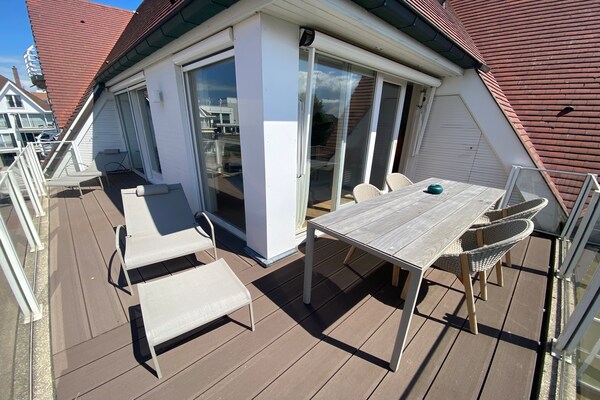 Duplex appartement met sauna en garage bij het strand van Knokke-Heist - thumbnail 5