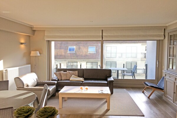 5-persoons appartement met zonneterras in hartje Knokke-Heist - thumbnail 6