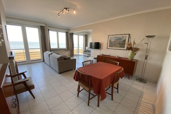 Knusse studio met panoramisch zeezicht op de Zeedijk van Knokke - thumbnail 2