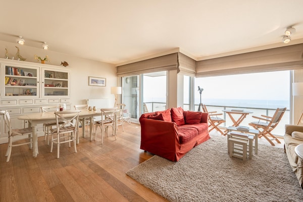 Licht appartement voor 6 personen met 3 balkons nabij de kust van Knokke-Heist - thumbnail 1