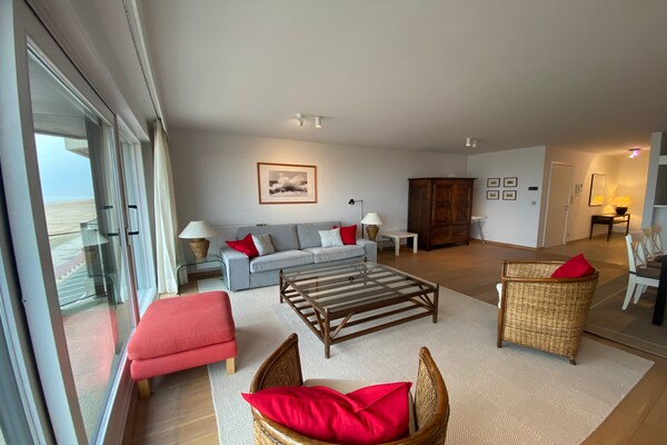Prachtig appartement met panoramisch zeezicht op Albert Beach in Knokke-Heist - thumbnail 6
