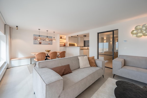 Zonnig appartement met zeezicht vlakbij Albert Beach in Knokke - thumbnail 4