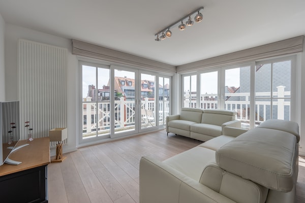 6-persoons hoekappartement met omloopterras in Knokke-Heist - thumbnail 6