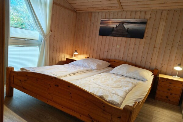 Knus vakantiehuis vlakbij de Müritz met eigen strand op 400 meter - thumbnail 3