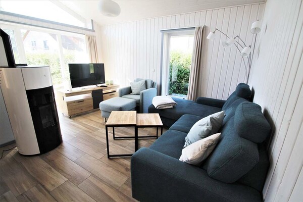 Ferienhaus Seeschwalbe-76: Comfortabel vakantiehuis aan de Müritz met strand - thumbnail 2
