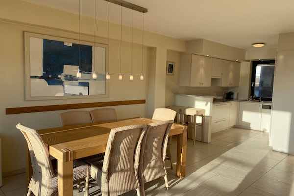 5-persoons appartement met zonneterras in hartje Nieuwpoort - thumbnail 2
