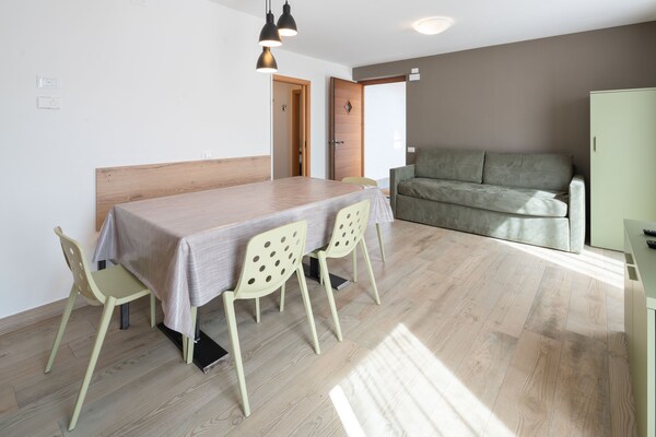 Rustiek appartement voor 6 in Celledizzo di Pejo met wellness - thumbnail 2