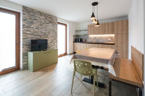 Rustiek appartement voor 6 in Celledizzo di Pejo met wellness - thumbnail 6