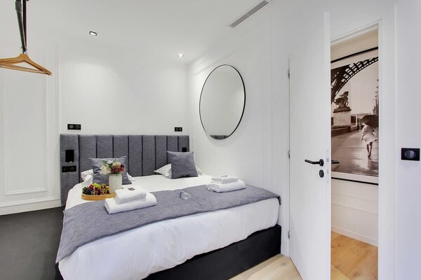 Licht appartement met airco in het hart van Montorgueil, 4 personen - thumbnail 4