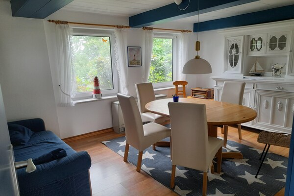 Sfeervol vakantiehuis op Pellworm met panoramisch uitzicht - thumbnail 6