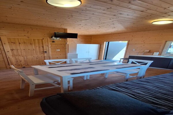 Gelijkvloers vakantiehuis voor 6 in bosrijk Chlopy, 140m van zee - thumbnail 3