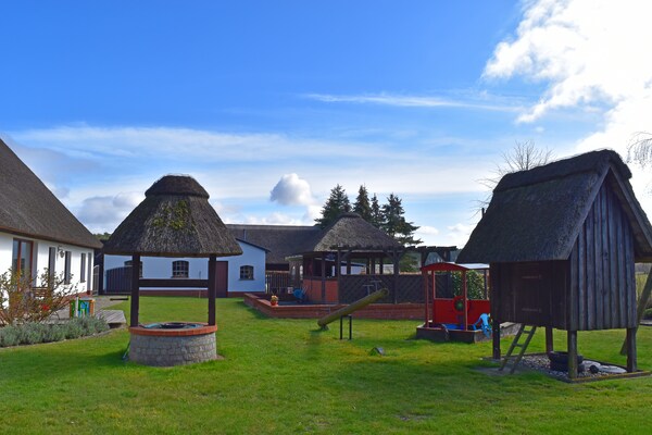 Rustiek vakantieappartement onder rieten dak bij de Oostzee - thumbnail 5