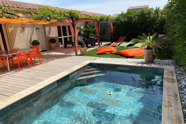 Villa La Treille: charmante villa met zwembad in Tavel, Provence - thumbnail 6