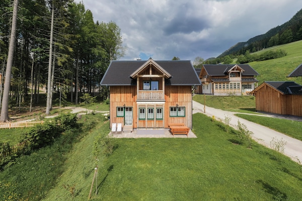Wellness vakantiehuis aan de piste in Grundlsee - thumbnail 4