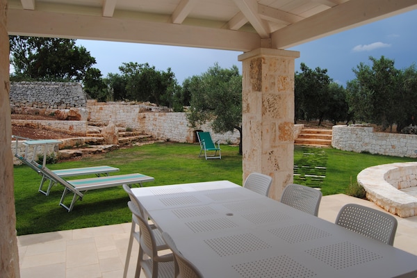 Privézwembad en historische charme in Trullo Amato, Cisternino - thumbnail 4