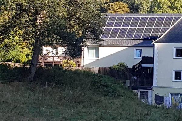 Historisch molenappartement voor 11 personen met sauna aan de molenvijver in Birkelbach - thumbnail 4