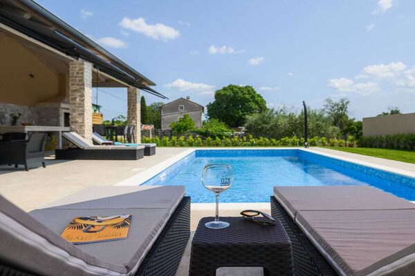 Luxe villa met privézwembad en grote tuin op 3 km van het centrum - thumbnail 1