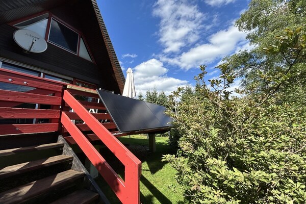 Scandinavisch vakantiehuis bij Monschau met ruime tuin op 50m van de Hoge Venen - thumbnail 5