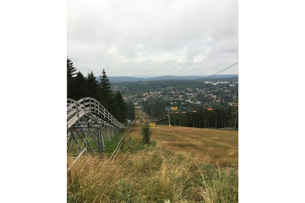 Licht appartement in Hahnenklee met balkon en uitzicht op de Bocksberg - thumbnail 3