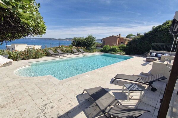 Zonovergoten villa met zeezicht en privézwembad in Sainte-Maxime - thumbnail 4