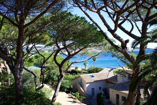 Zonovergoten villa met zeezicht en privézwembad in Sainte-Maxime - thumbnail 6