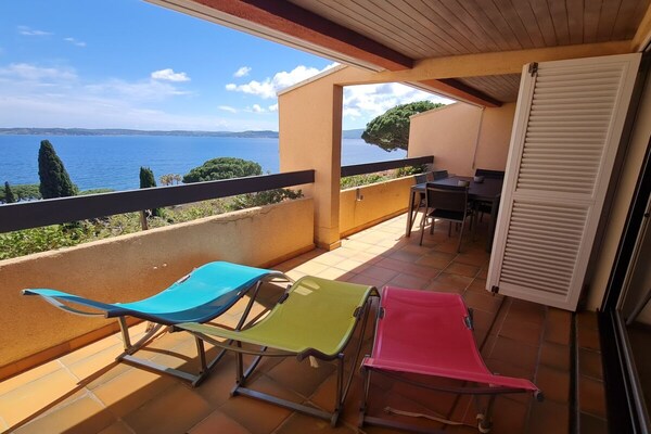 Zonnig vakantiehuis met zwembad en tennis in Sainte-Maxime - thumbnail 3