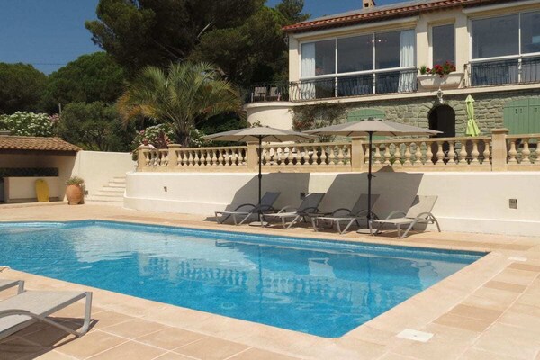 Zonovergoten villa met privézwembad en zeezicht in Sainte-Maxime - thumbnail 5