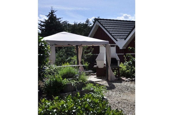 Romantisch appartement aan de Plauer See met open haard en balkon - thumbnail 4