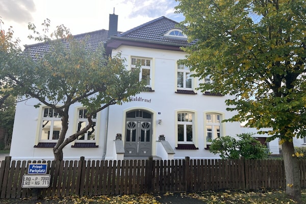 Appartement Seestern in Villa Waldtraut – Uitzicht op het stadsbos nabij het strand - thumbnail 3