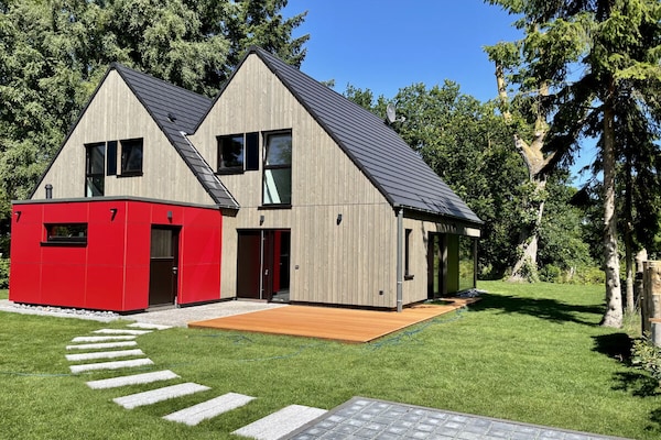 Modern vakantiehuis nabij de Oostzee in Zingst met uitzicht op natuurreservaat - thumbnail 2