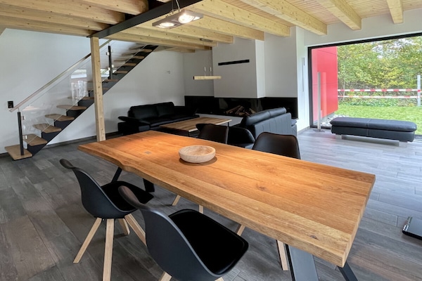 Modern vakantiehuis nabij de Oostzee in Zingst met uitzicht op natuurreservaat - thumbnail 6