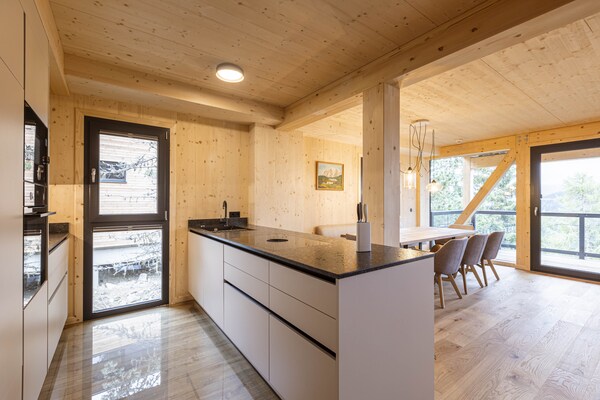 Ruim chalet voor 8 pers. met sauna, hot tub & bergzicht in Turrach - thumbnail 5