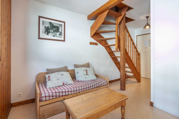 Appartement 6p in Saint-Sorlin-d'Arves, 200m van piste & centrum - thumbnail 5