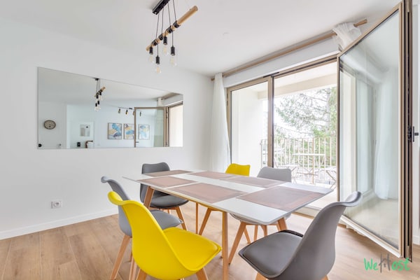 Modern appartement met balkon nabij Parijs en Disneyland - thumbnail 2
