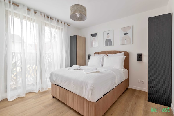 Modern appartement met balkon nabij Parijs en Disneyland - thumbnail 3