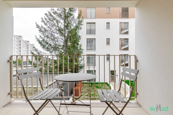 Modern appartement met balkon nabij Parijs en Disneyland - thumbnail 4