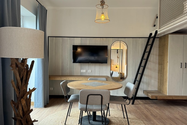 Licht 4-persoons appartement bij golfbaan in Hohenkirchen, 11 km van strand - thumbnail 3