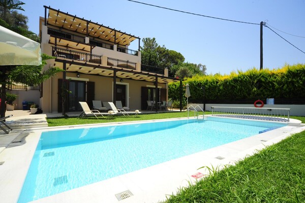 Villa Orsalia: Ruim vakantiehuis met privézwembad en zeezicht bij Rethymnon - thumbnail 5